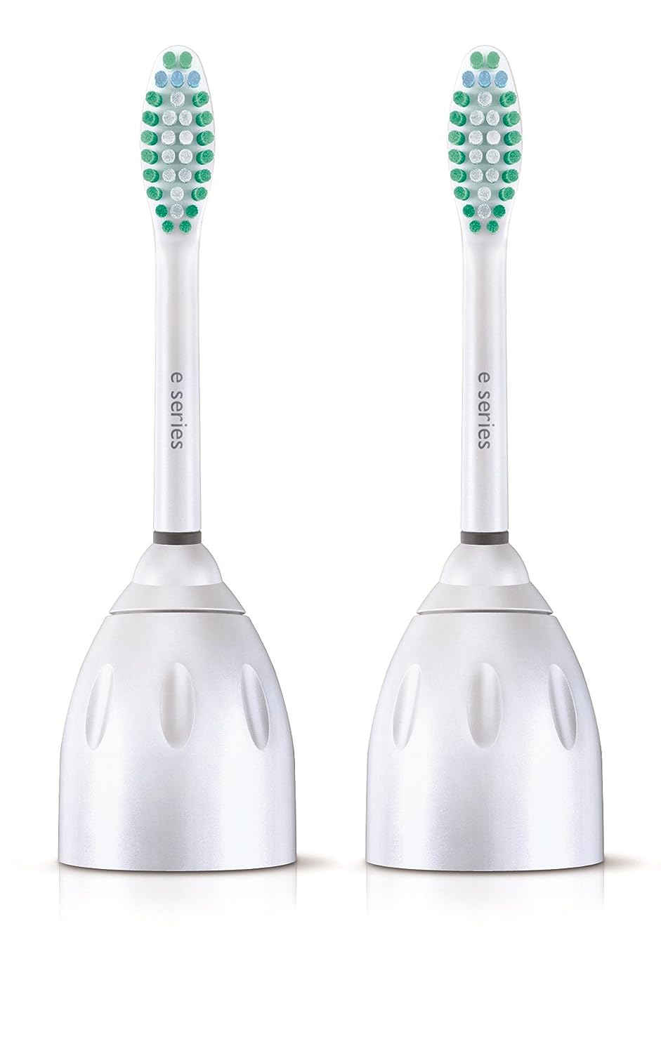 Philips Sonicare Genuine E-Series Replacement Toothbrush Heads, 2 Brush Heads, White, Frustration Free Packaging, HX7022/30