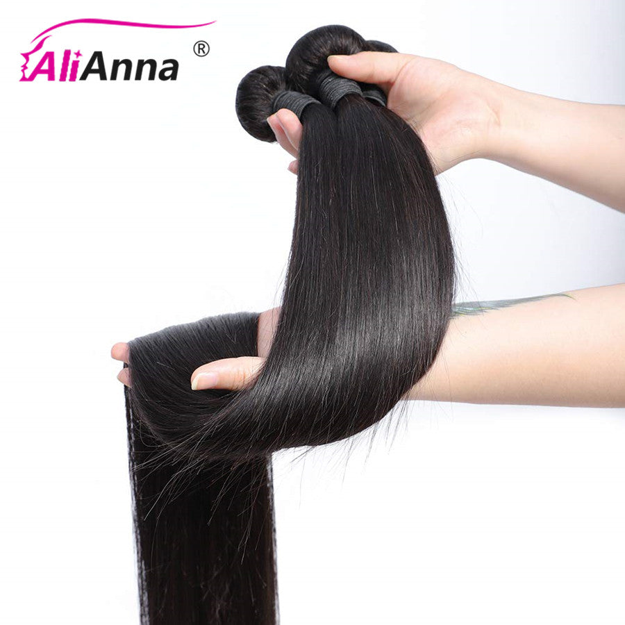 Straight Remy Human Hair Bundles