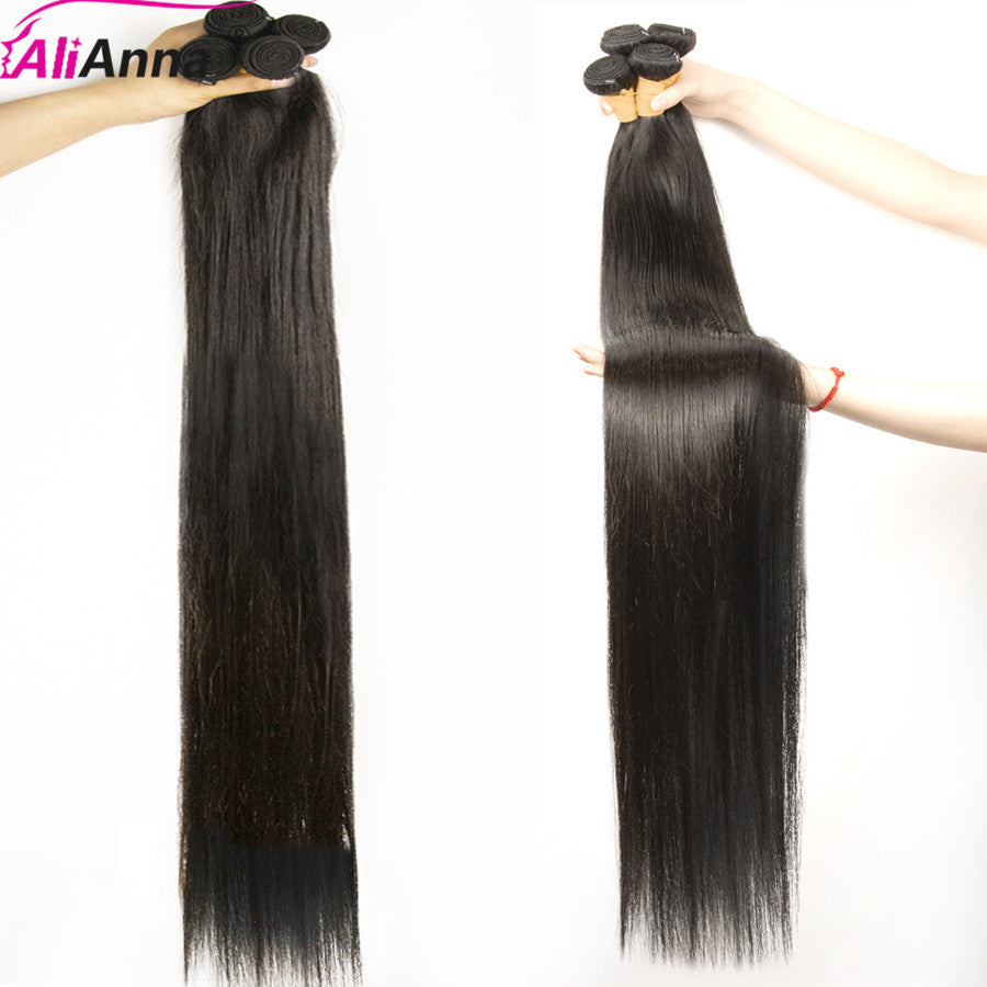 Straight Remy Human Hair Bundles