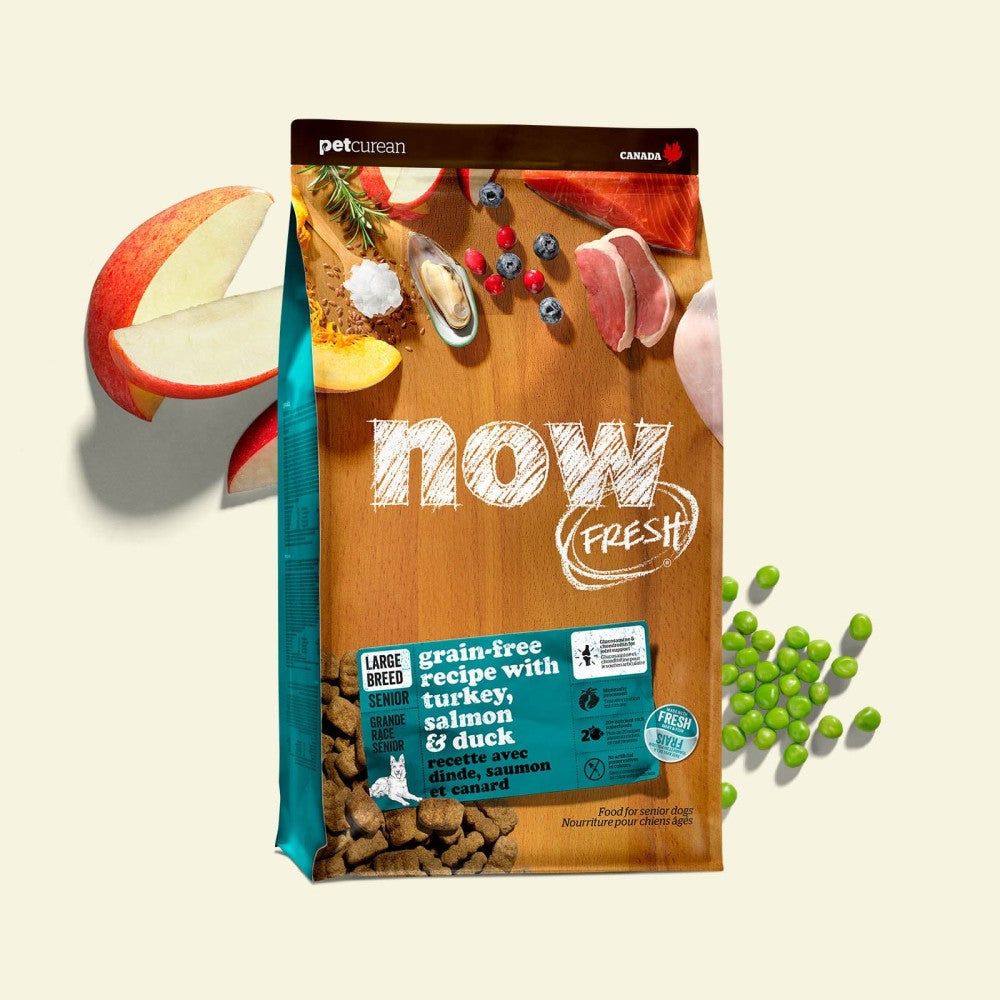 Now Fresh Turkey, Salmon Duck for Seniors