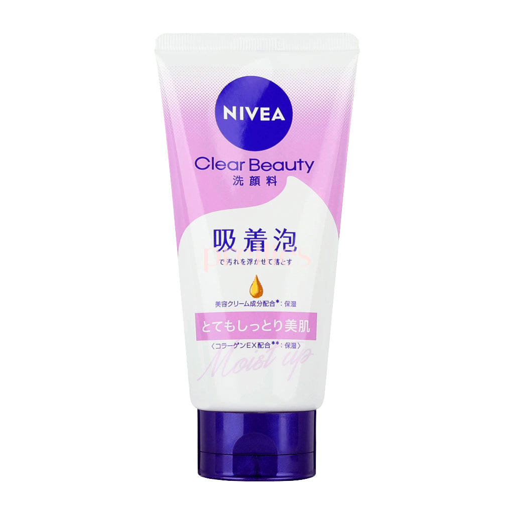 Nivea Clear Beauty Facial Wash (Moist Up) 130g (Pink) (335456)