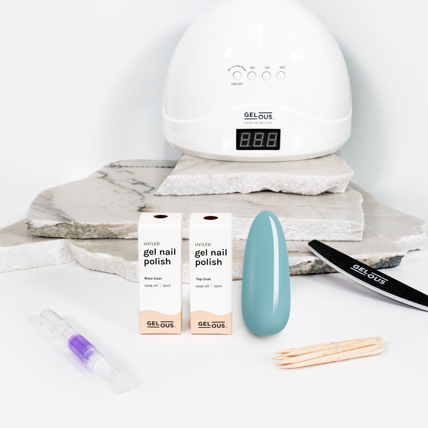 Gelous gel nail polish Duck Duck Goose Essentials Pack - photographed in New Zealand