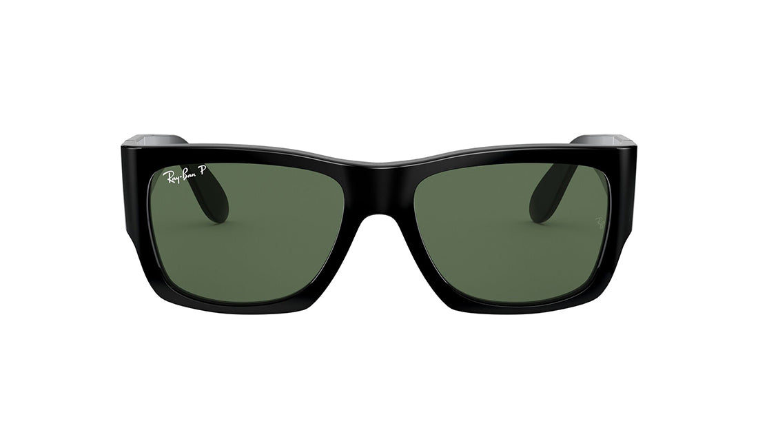 Sunglasses Rayban 2187 (Polarized) Black, Medium, Mens, Plastic, Polarized, Prescription, Rayban, Rectangle, Sunglasses