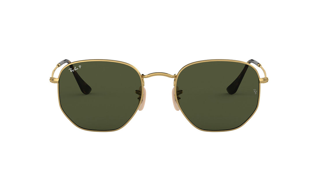 Sunglasses Rayban 3548N (Polarized) D Frame, Gold, Medium, Mens, Metal, Polarized, Prescription, Rayban, Small, Sunglasses