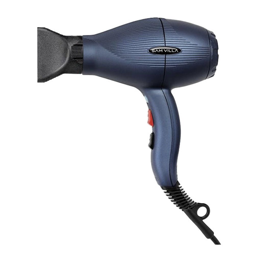 Pro Light Ionic Blow Dryer - Midnight Blue - Sam Villa