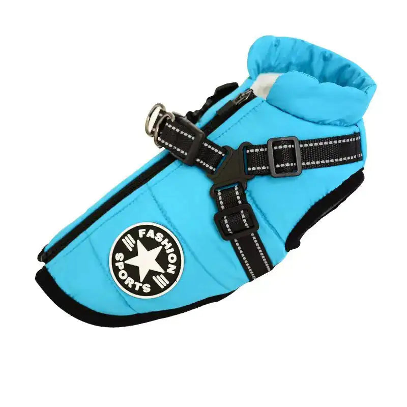 Adorable Water Proof Winter Ski Suit Blue 5XL