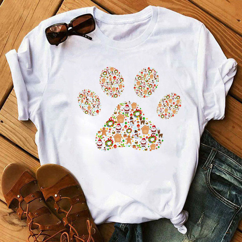 Love Dog Paw T-shirt