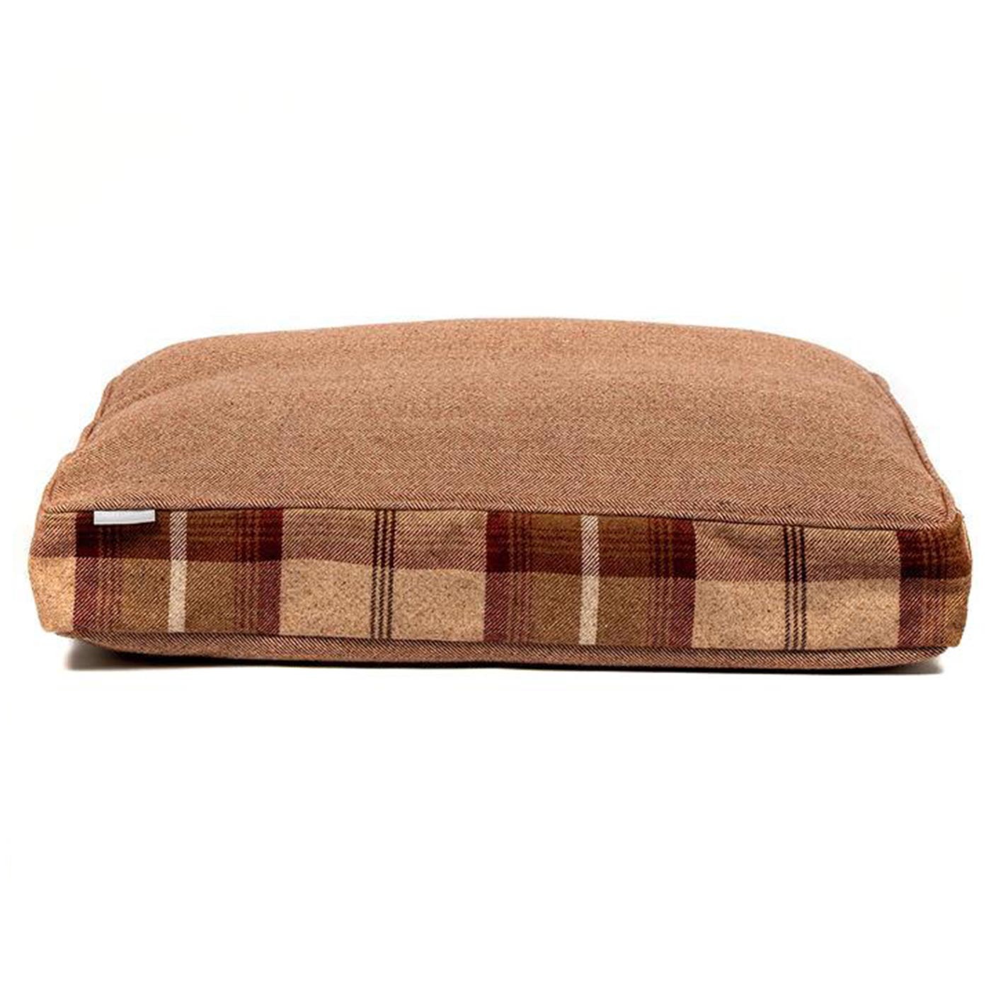 Dog Cushion in Balmoral Mulberry Tweed by Lords & Labradors