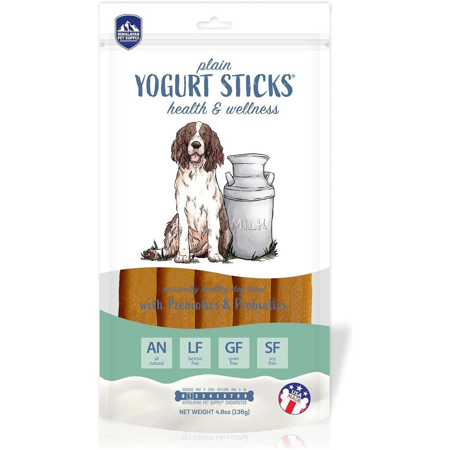 Himalayan Pet Supply Health and Wellness Plain Yogurt Sticks