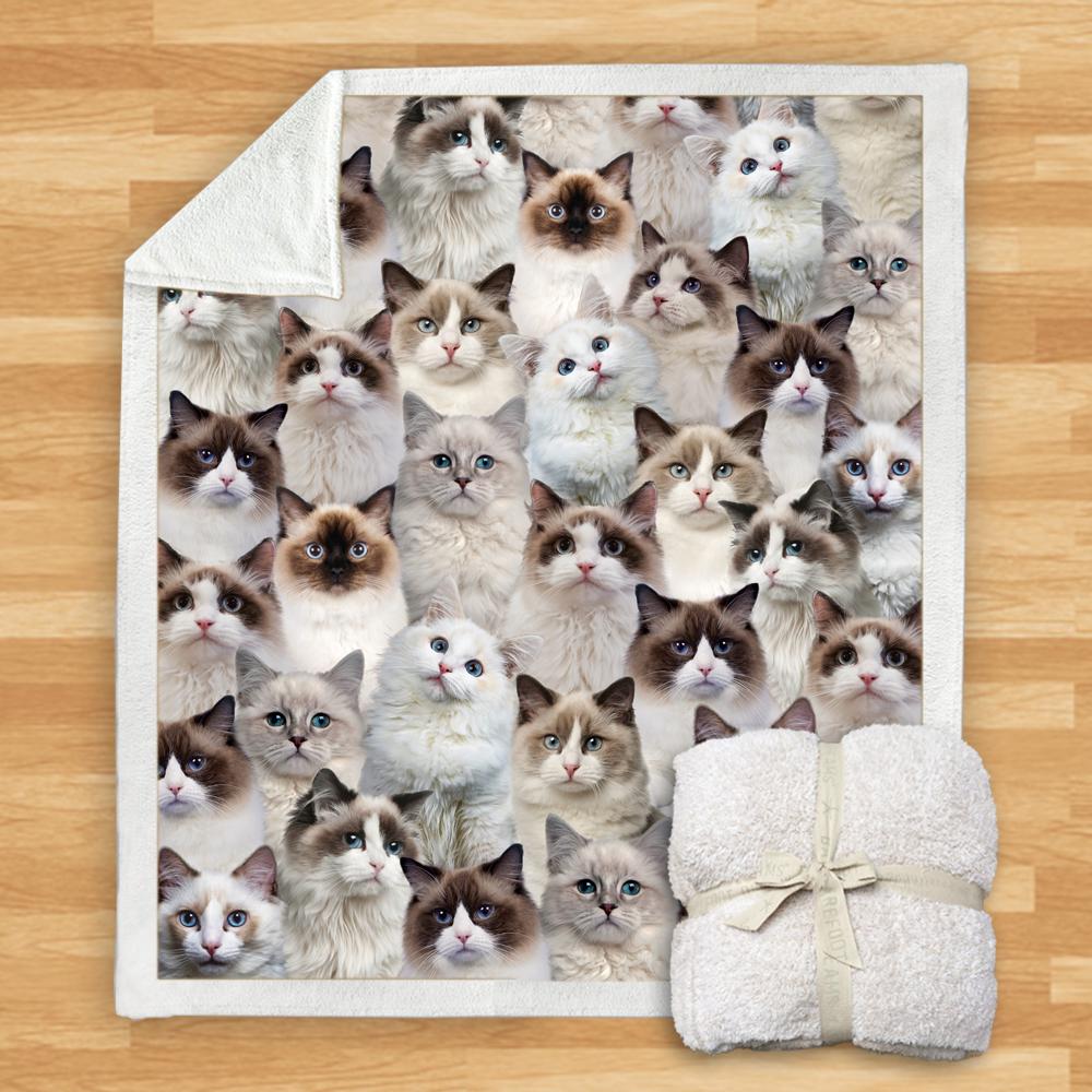 Pet Printed Flannel Blanket
