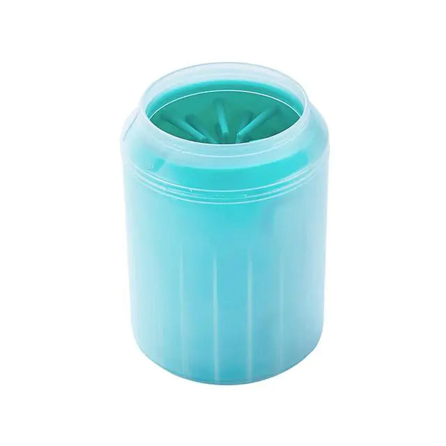 Pet Paw Washing Silicone Cup Green S