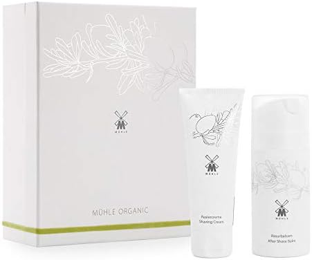 MÜHLE Organic Shaving Gift Set - Including Shaving Cream & Shave Balm