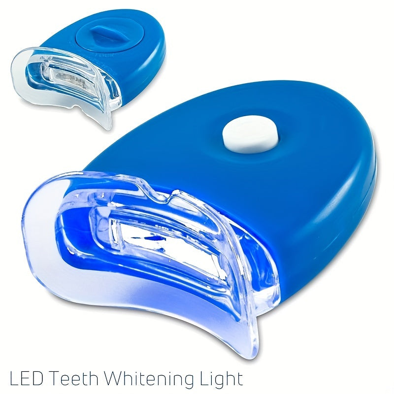 Get Gorgeous Teeth Instantly with Blue LED Teeth Whitening Accelerator & Laser Light Tool - Perfect for Women's Beauty & Health!