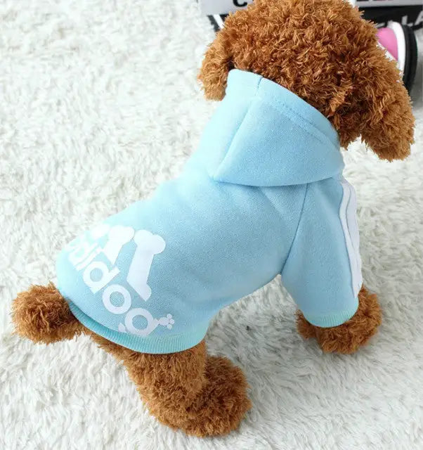 Dog Hoodies Light Blue 5XL 14-18kg