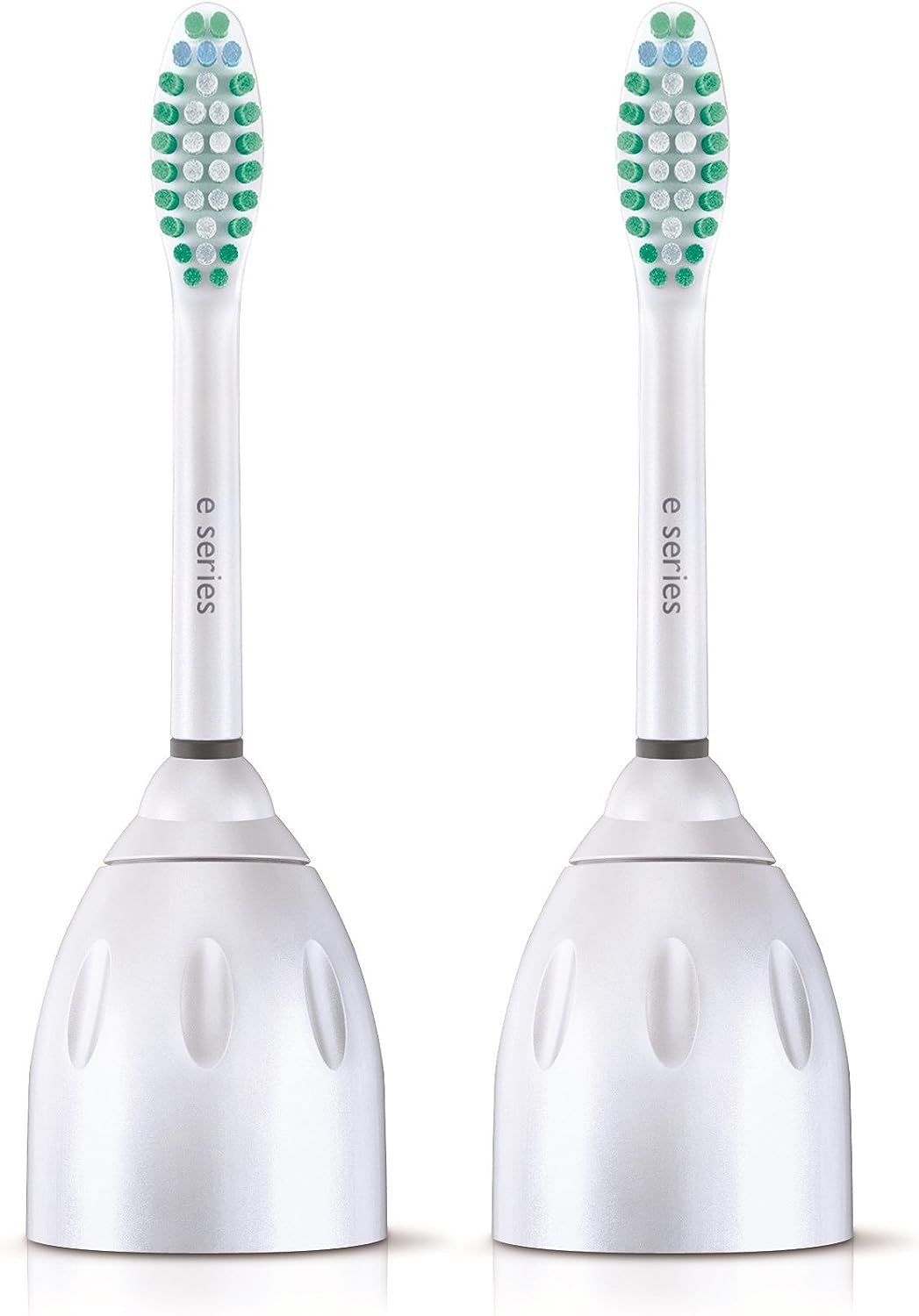 Philips Sonicare Genuine E-Series Replacement Toothbrush Heads, 2 Brush Heads, White, HX7022/66