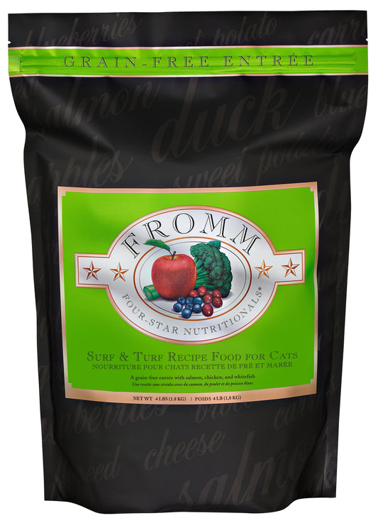 Fromm Four Star Surf and Turf Formula Dry Cat Food