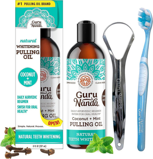 Coconut Oil Pulling with 7 Natural Essential Oils and Vitamin D, E, K2, Alcohol Free Mouthwash (Mickey D), Helps with Fresh Breath, Teeth Whitening, Gum Health (8 Fl. Oz) - 1 Pack - Premium Mouthwash from Concordia Style Boutique - Just $29.98! Shop now at Concordia Style Boutique