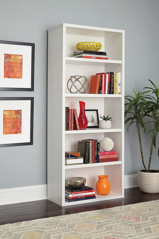 ClosetMaid 13504 Decorative 5-Shelf Unit, White - $80