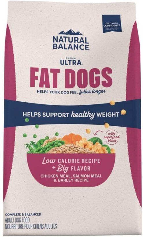 Natural Balance Fat Dogs Low Calorie Dry Dog Food