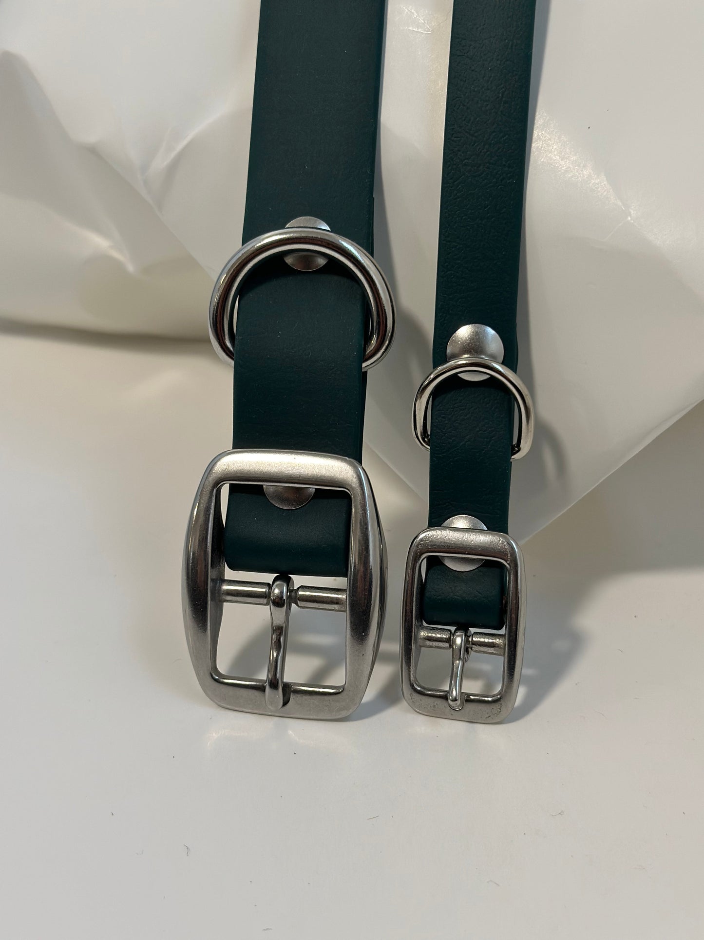 Limited Edition: Walk By Good Boy - Biothane Collar - Forest