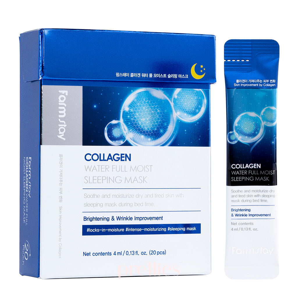 Farmstay Collagen Water Full Moist Sleeping Mask (4ml x 20pcs)