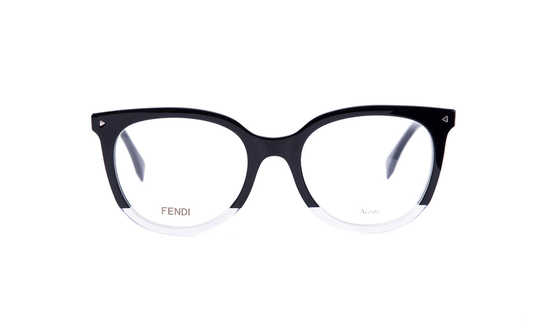 Frames Fendi FF0235 Black, Clear, D Frame, Fendi, Frames, Havana, Medium, Plastic, Prescription, Womens