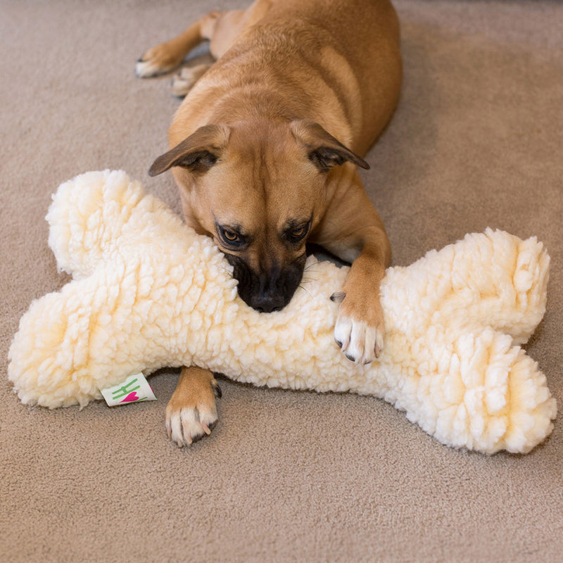 Hugglefleece Bone with Squeaker