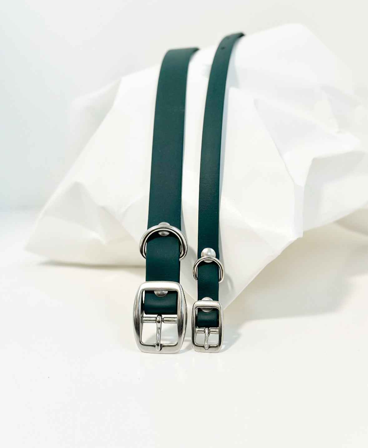 Limited Edition: Walk By Good Boy - Biothane Collar - Forest