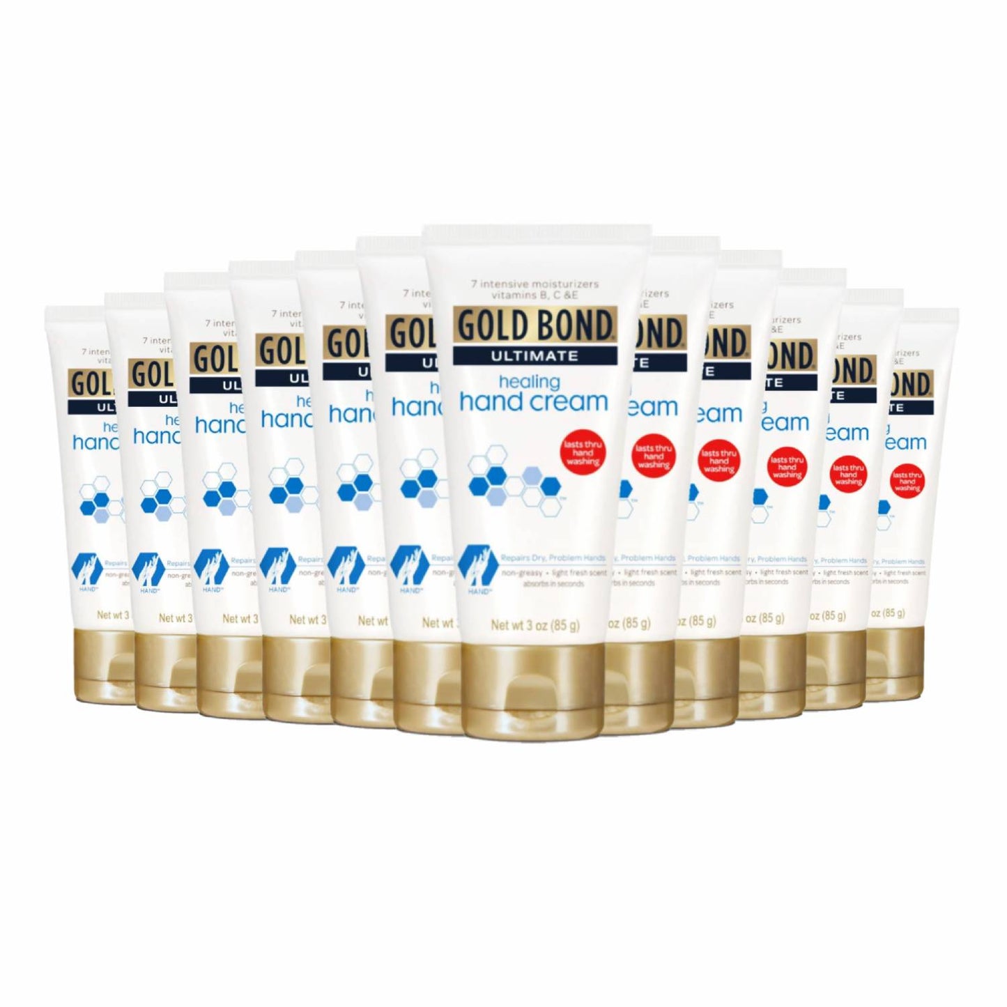 Gold Bond Ultimate Healing Hand Cream 3 oz - 12 Pack