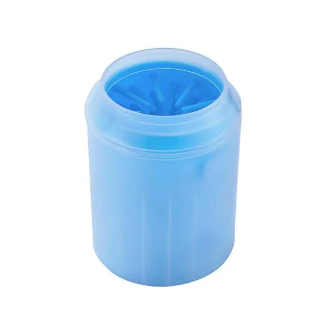 Pet Paw Washing Silicone Cup Blue S