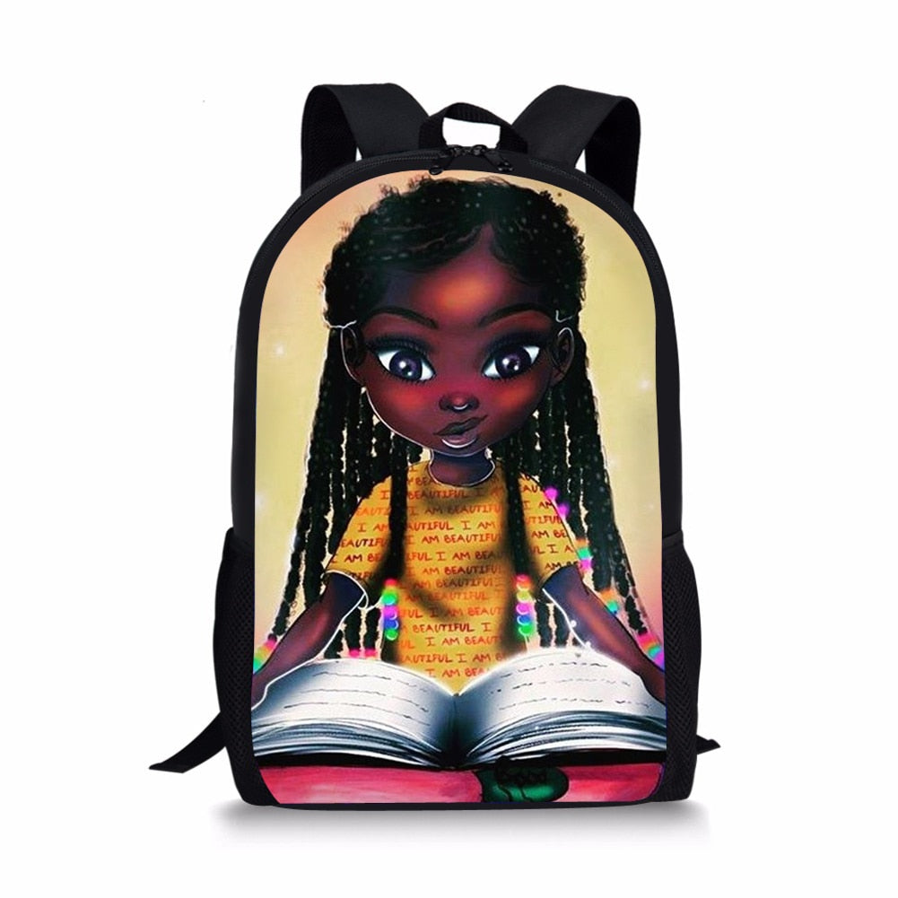 New Afrocentric Girls Backpack Bags