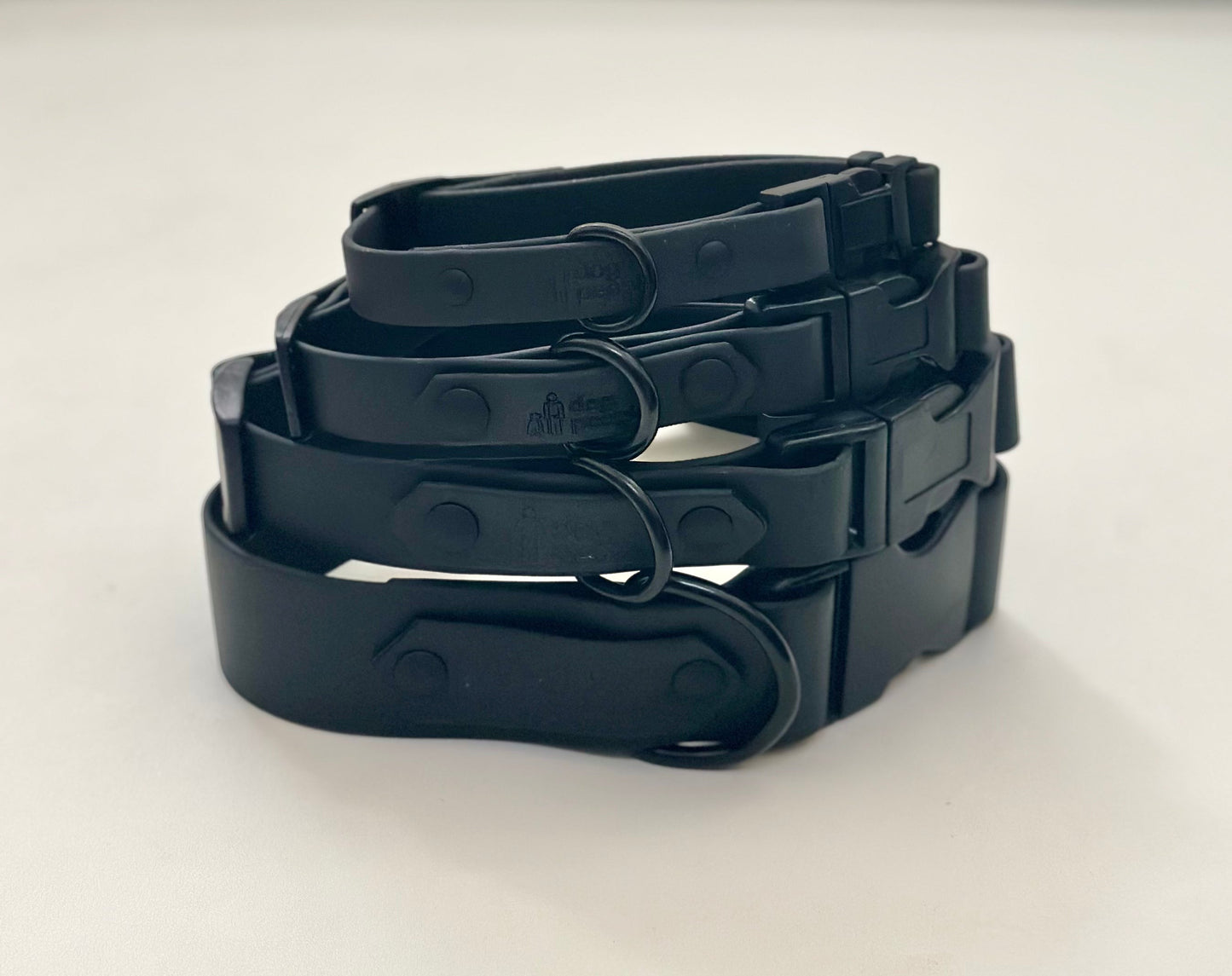 Dog People Waterproof Biothane Collar - Blackout