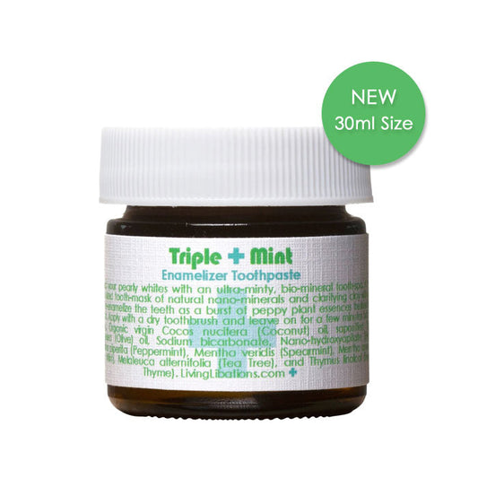 Living Libations Triple Mint Enamelizer Toothpaste 30ml