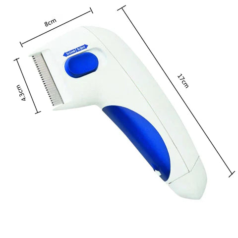 Electric Anti-Flea Comb White