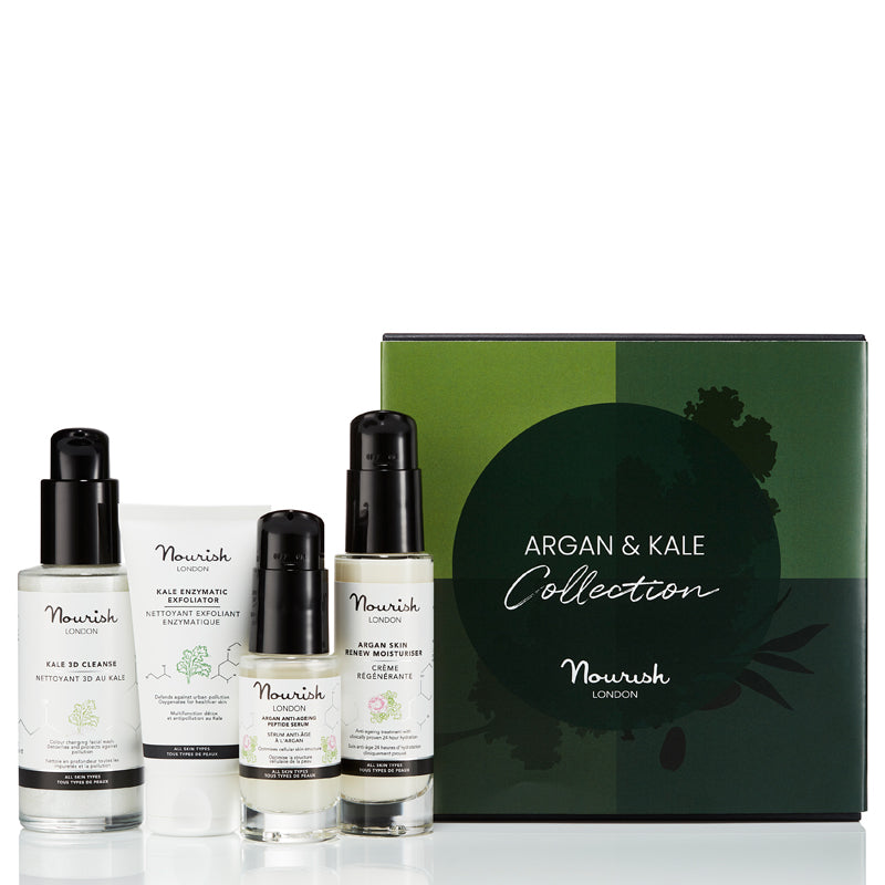 Nourish London Argan & Kale Collection (worth £113)