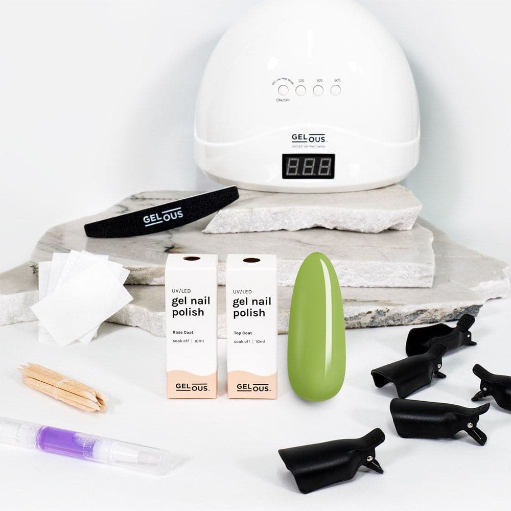 Gelous gel nail polish Let's Be Frank Starter Pack - photographed in New Zealand