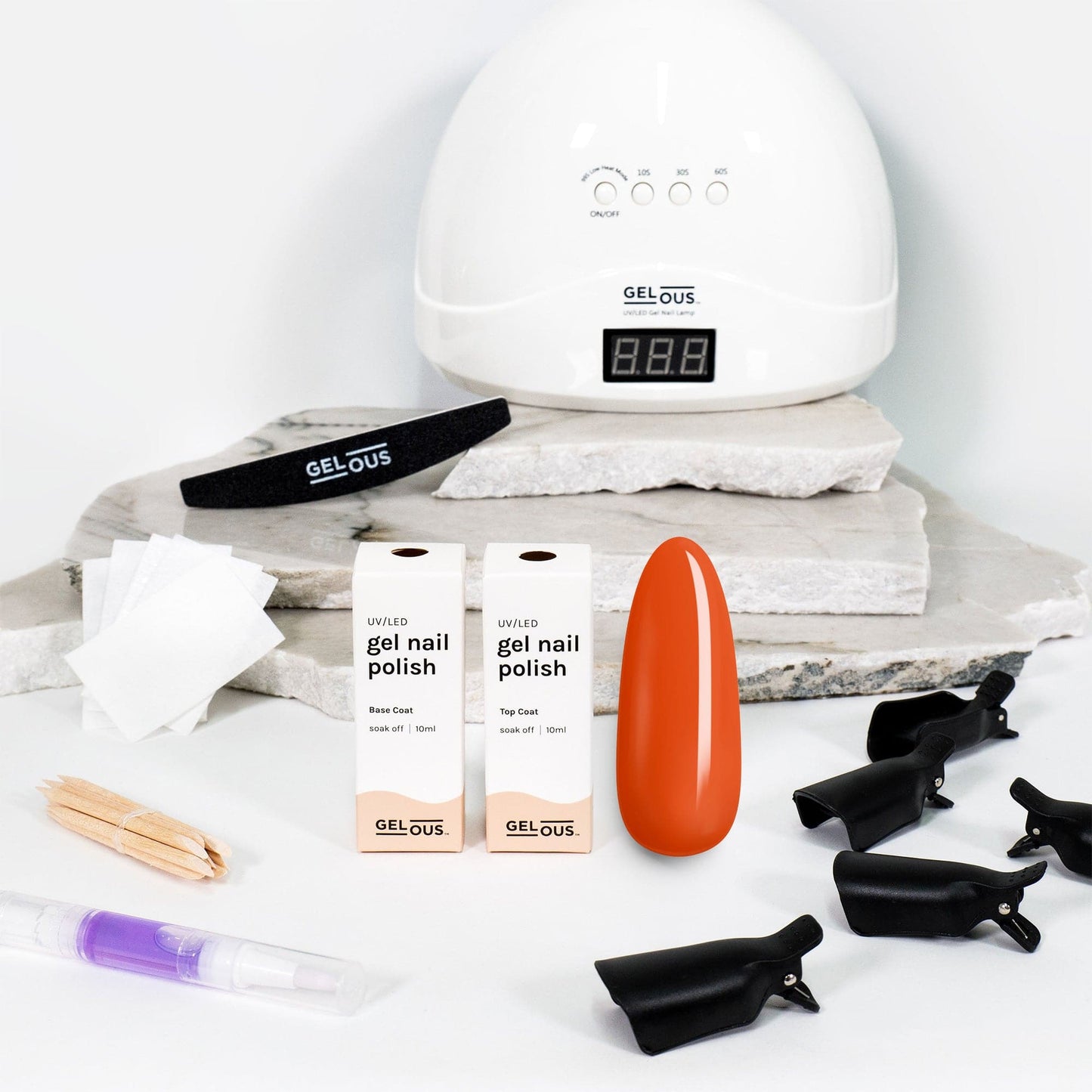 Gelous gel nail polish Life on Mars Starter Pack - photographed in New Zealand