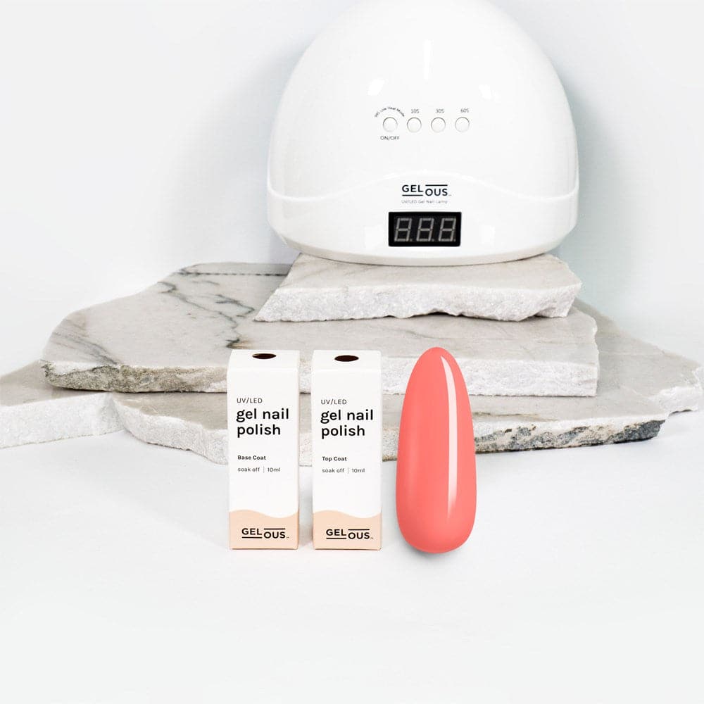 Gelous gel nail polish Malibu Basic Pack - photographed in New Zealand