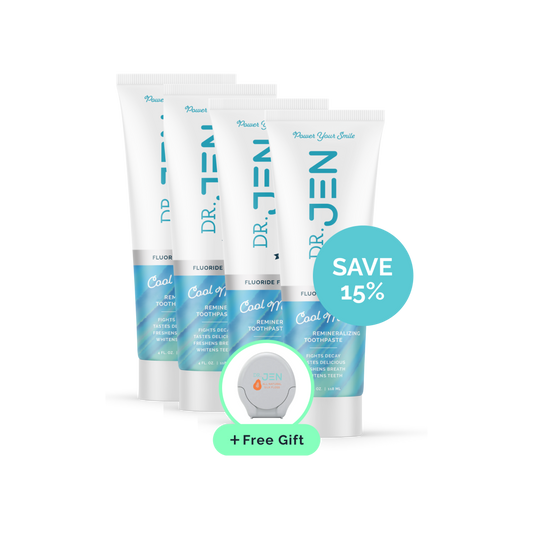 Fluoride-Free Cool Mint 10% Nano Hydroxyapatite Toothpaste