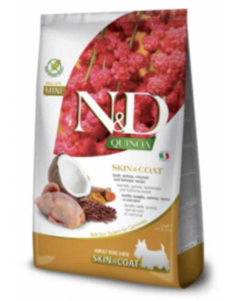 FARMINA Dog Quinoa SKIN+COAT MINI 2.5kg