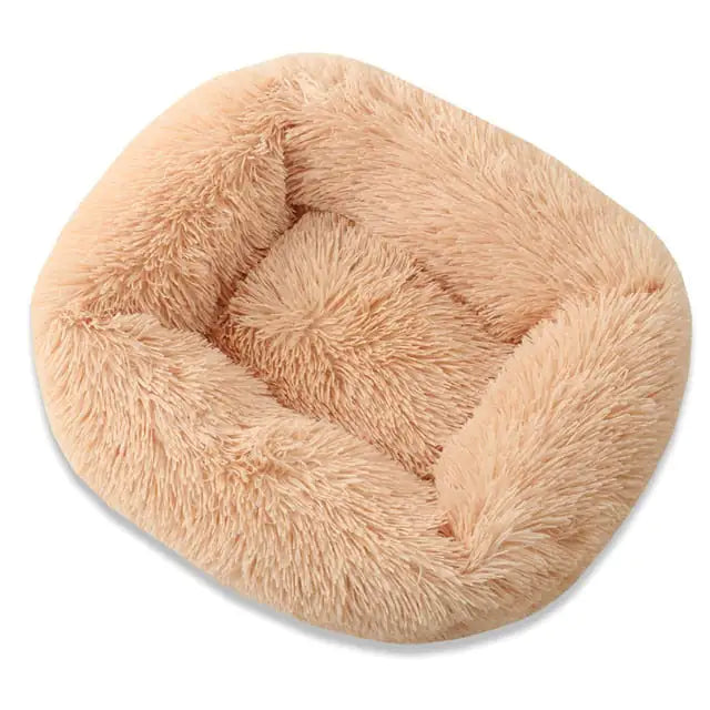 Plush Pet Bed Champagne 43x35x20cm