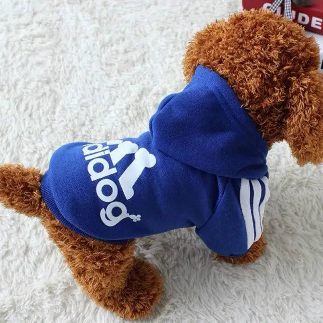 Dog Hoodies Dark Blue 4XL 10-14kg