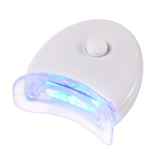 Get Gorgeous Teeth Instantly with Blue LED Teeth Whitening Accelerator & Laser Light Tool - Perfect for Women's Beauty & Health!