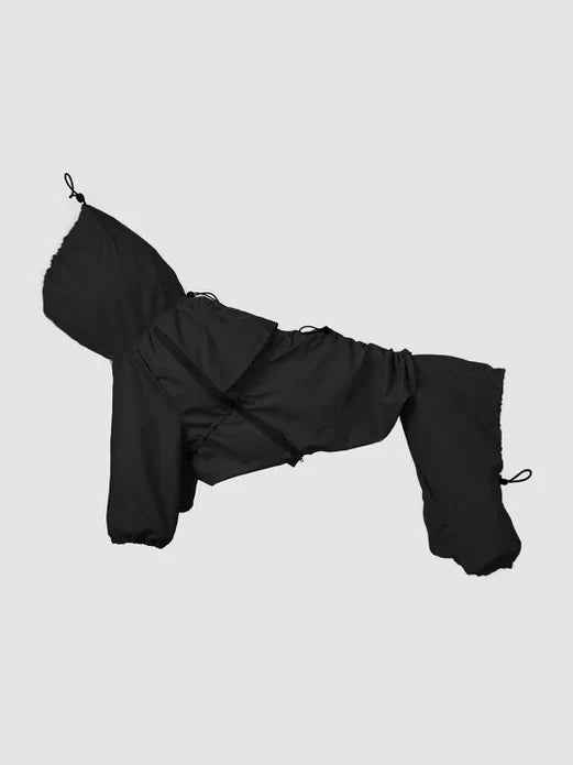 Qisu Raincoat - Black (SIZE XS LEFT)