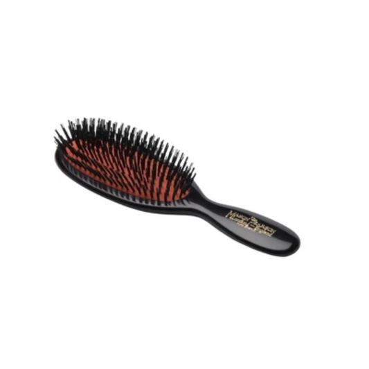 Pocket Mason Pearson Pure Bristle Hair Brush in Dark Ruby (B4 Pocket)