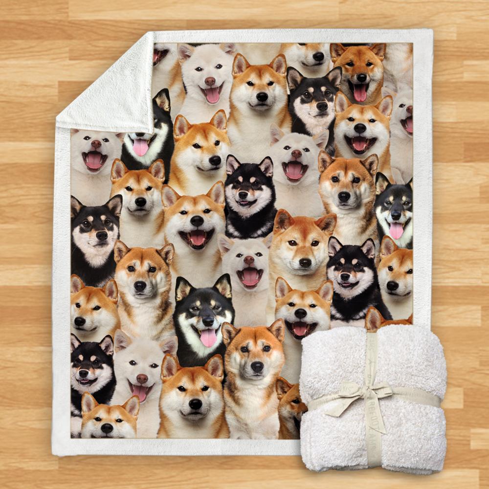 Pet Printed Flannel Blanket