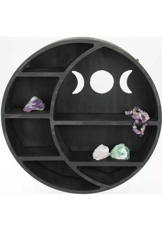 Round Triple Moon | HANGING SHELF