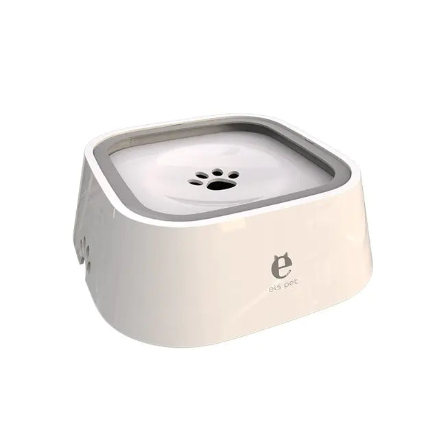 Pet Floating Bowl Water Drinker A-White