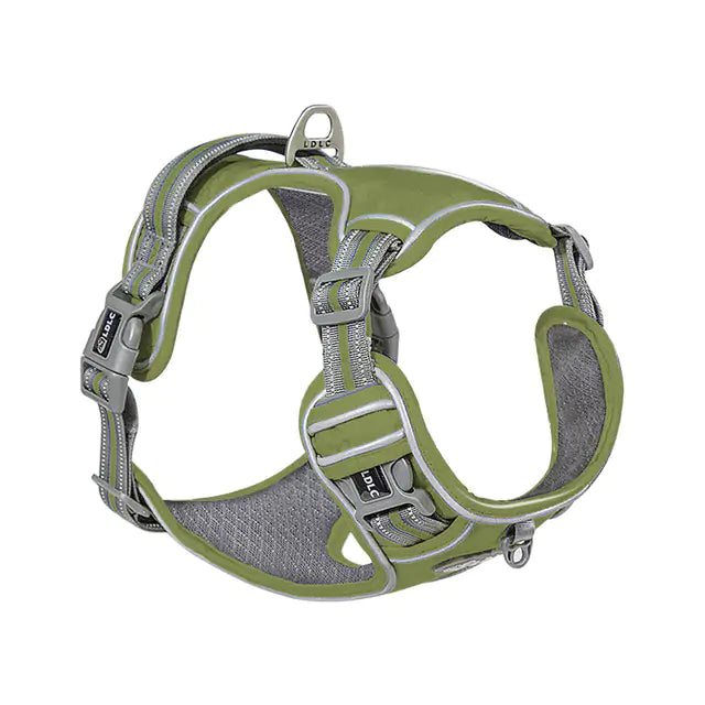 Dog Harness Armygreen L