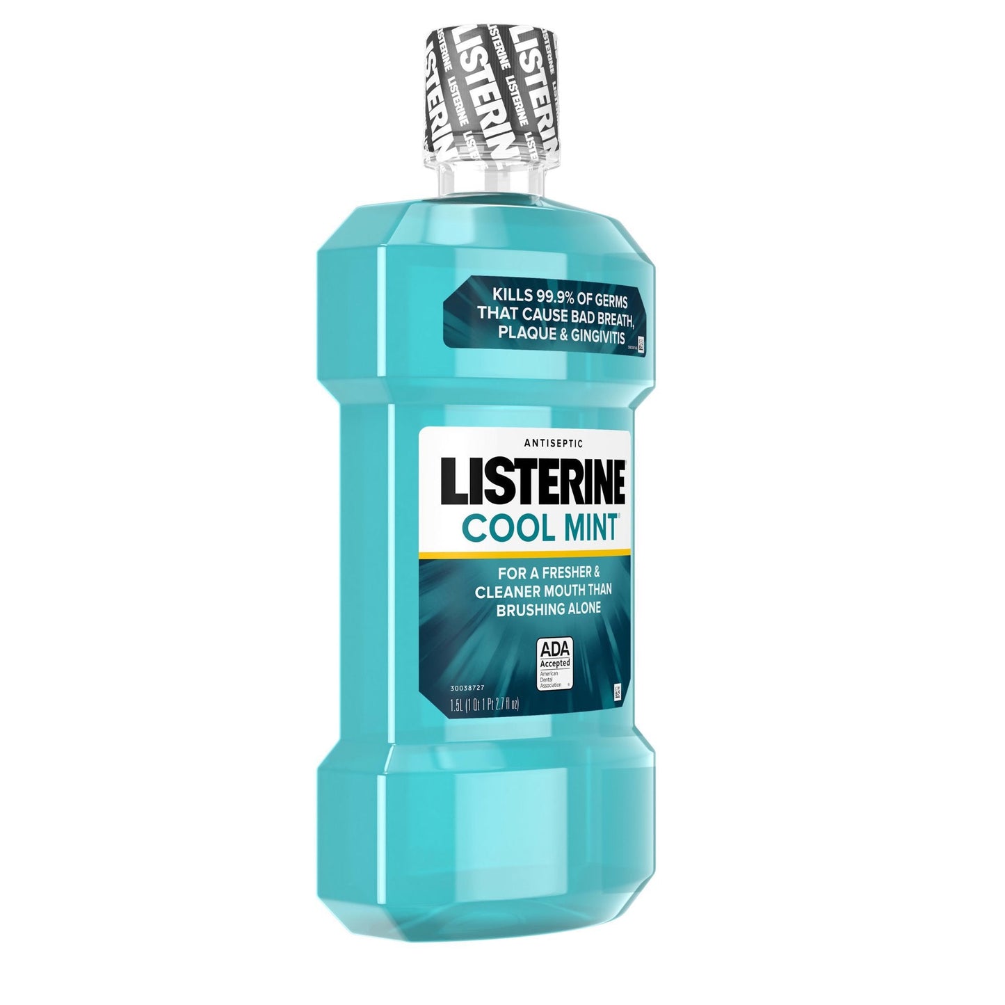 Listerine® Cool Mint Antiseptic Mouthwash, 1.5 Liter